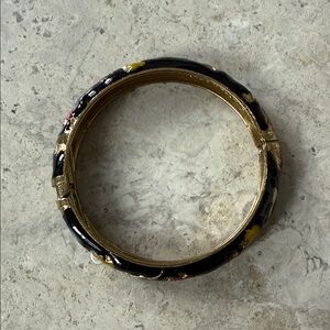 Vintage Black and Gold Bracelet